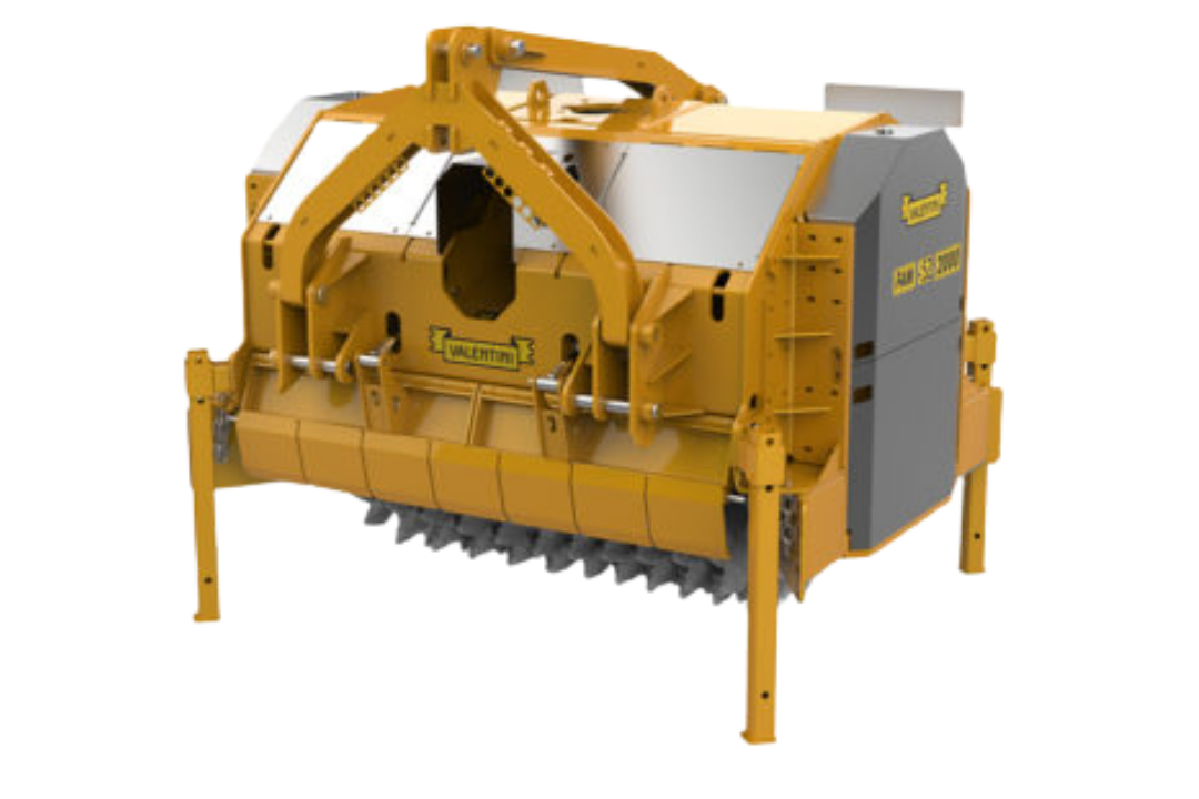 Dragone Titano EX/E, mesin penghancur kayu profesional untuk excavator, ideal untuk aplikasi kehutanan dan replanting sawit tanpa pembakaran.